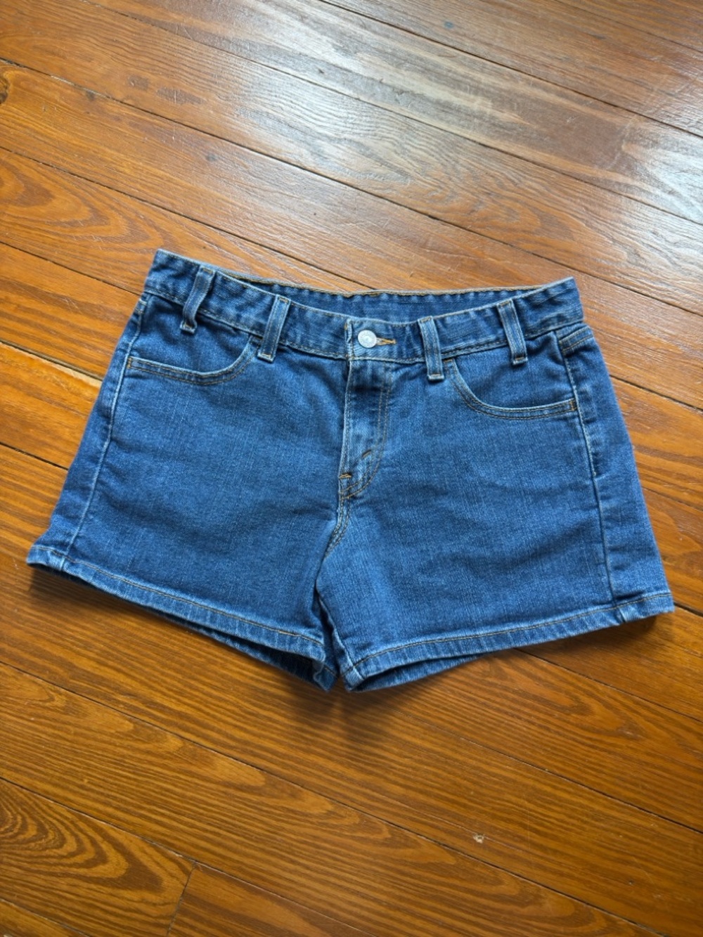 Levi's Classic Blue Denim Shorts